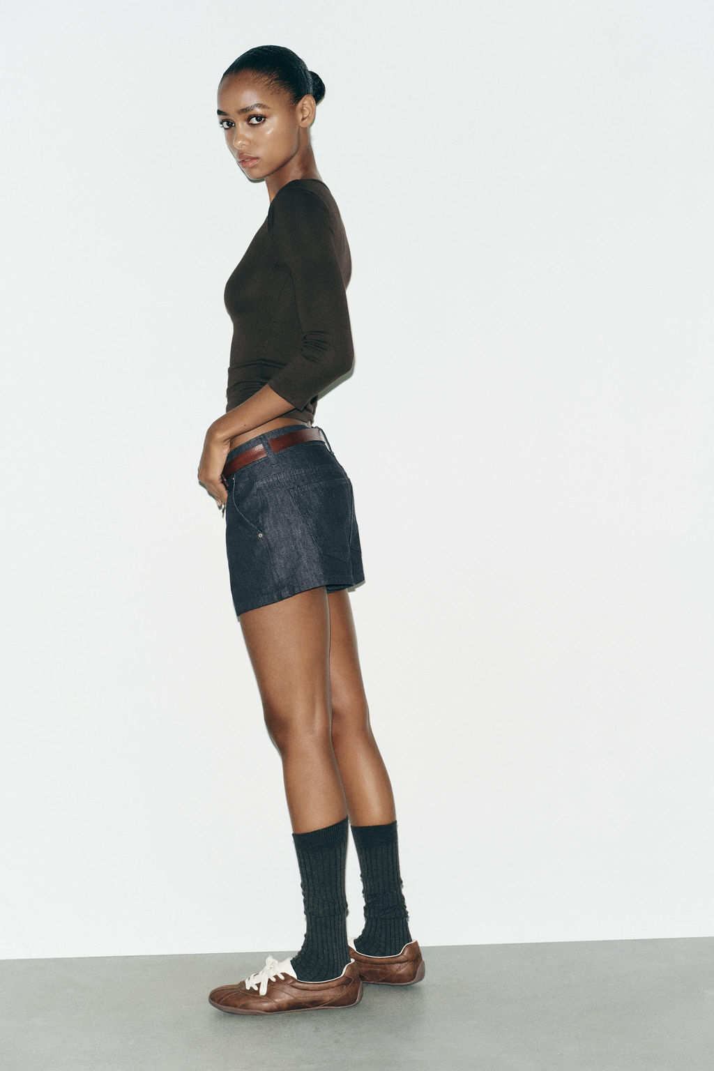 COTTON MODAL T-SHIRT - Zara фото 4
