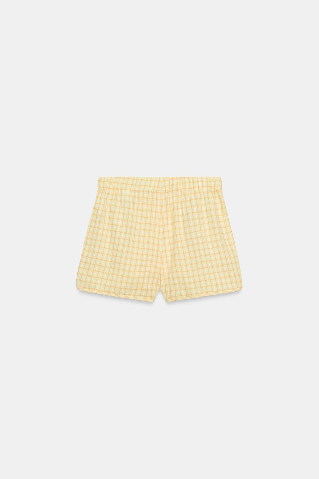 SHORTS CUADROS / Amarillo - Zara фото 9