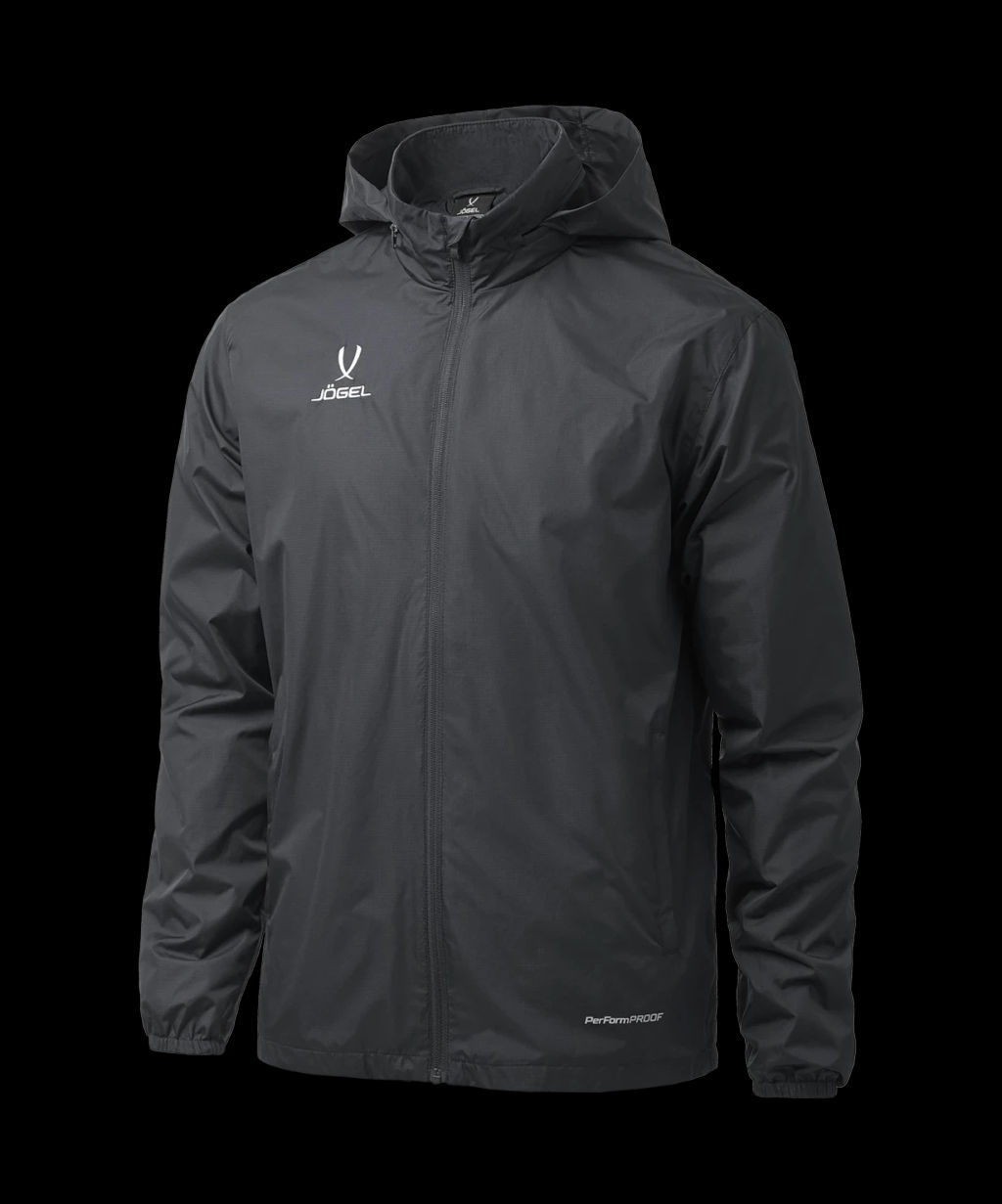 Куртка ветрозащитная JOGEL DIVISION PerFormPROOF Shower Jacket, черный фото 2