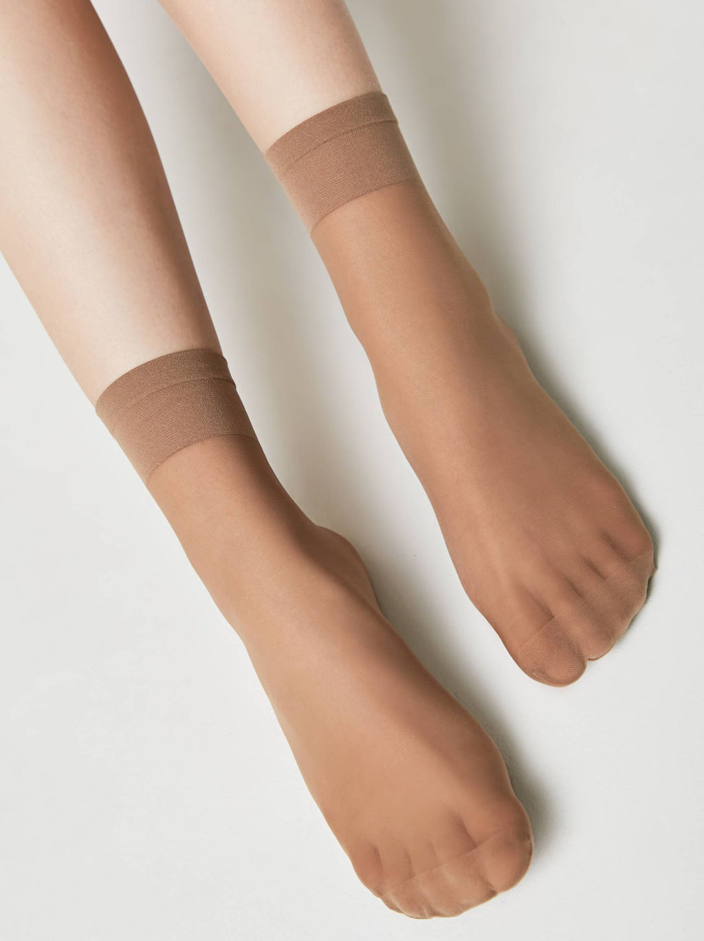 Цена за 2 пары. Носки Удлиненные CONTE TENSION SOFT 20 (1 пара) bronz - Conte elegant фото 20