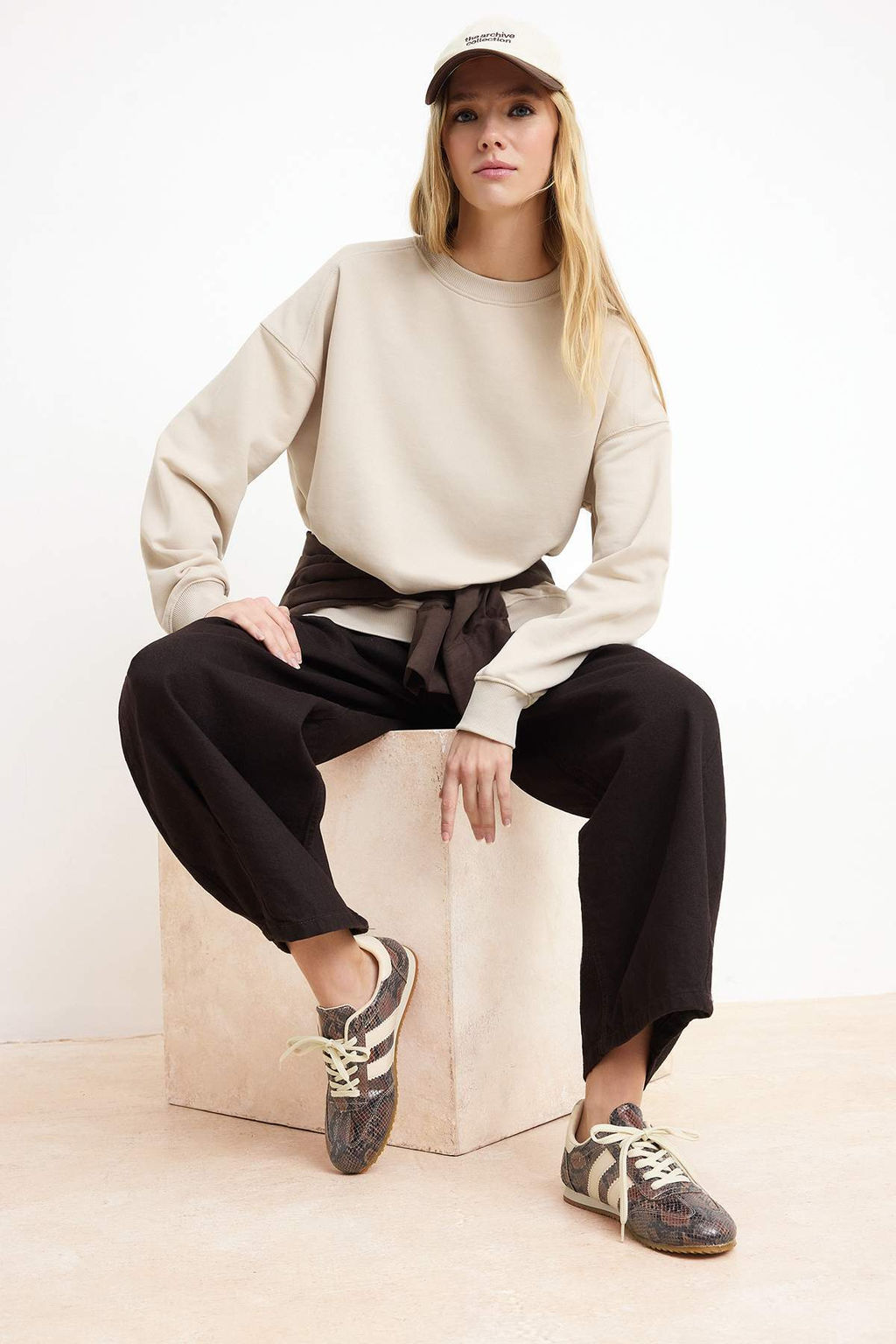 Kahverengi Kad?n Sneaker TAKSS26SN00012