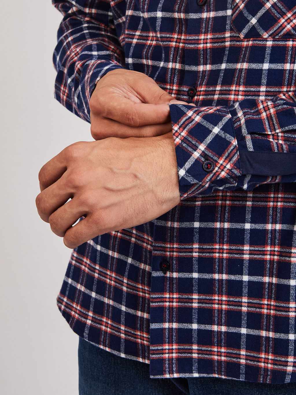 Сорочка мужская длинный рукав GREG S265/211/8917/P/1p  фото 6