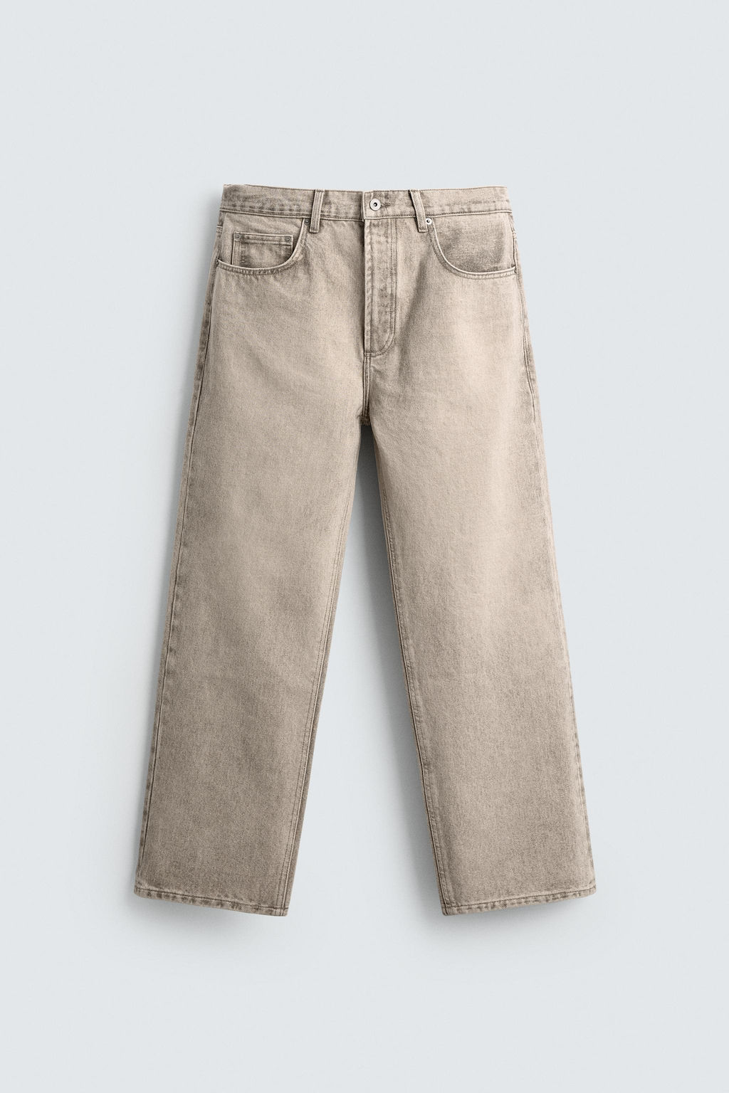 JEANS STRAIGHT ANKLE FIT ORIGINS / Gris claro