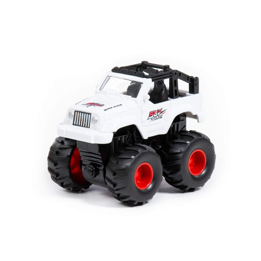 Монстр ВНЕДОРОЖНИК - Джип-сафари, автомобиль инерционный (в коробке) - Полесье фото 14