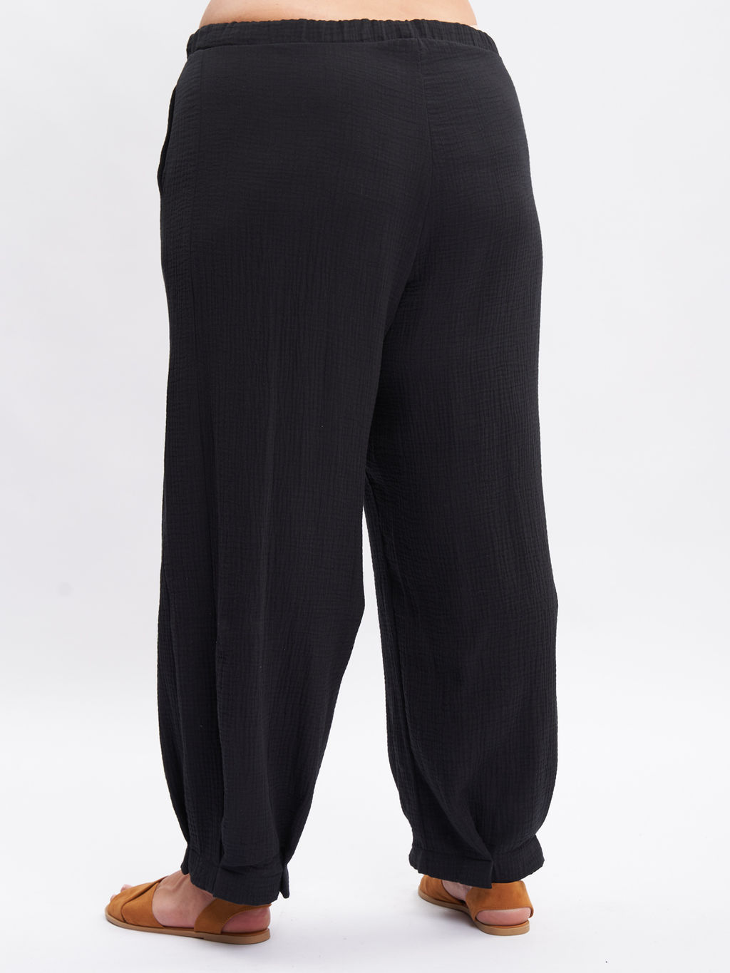 Брюки из муслина BB20001BLK01 - Артесса фото 4