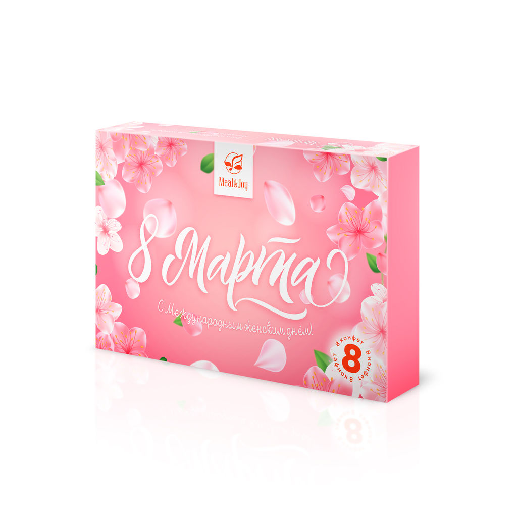 Collection "8 марта" Nut - Миндаль и клюква, конфеты 90 г.