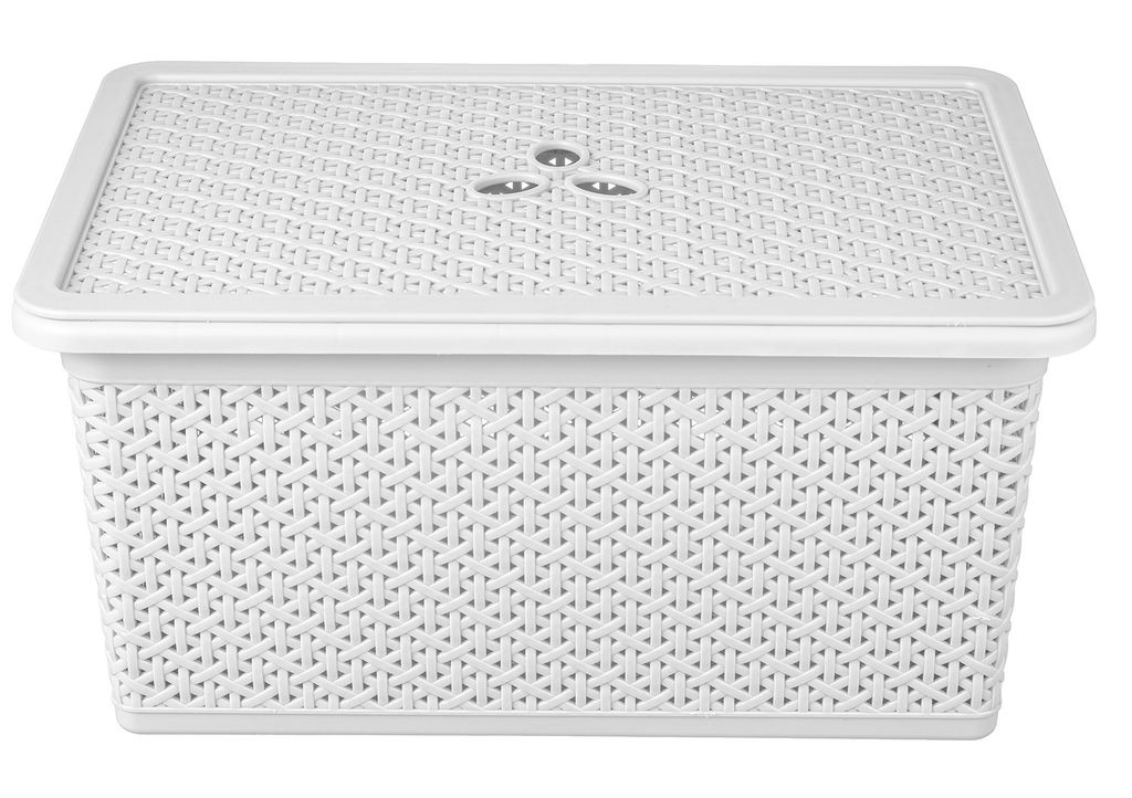 Корзина универсальная Wenge 20 л с крышкой, арт. 2213060