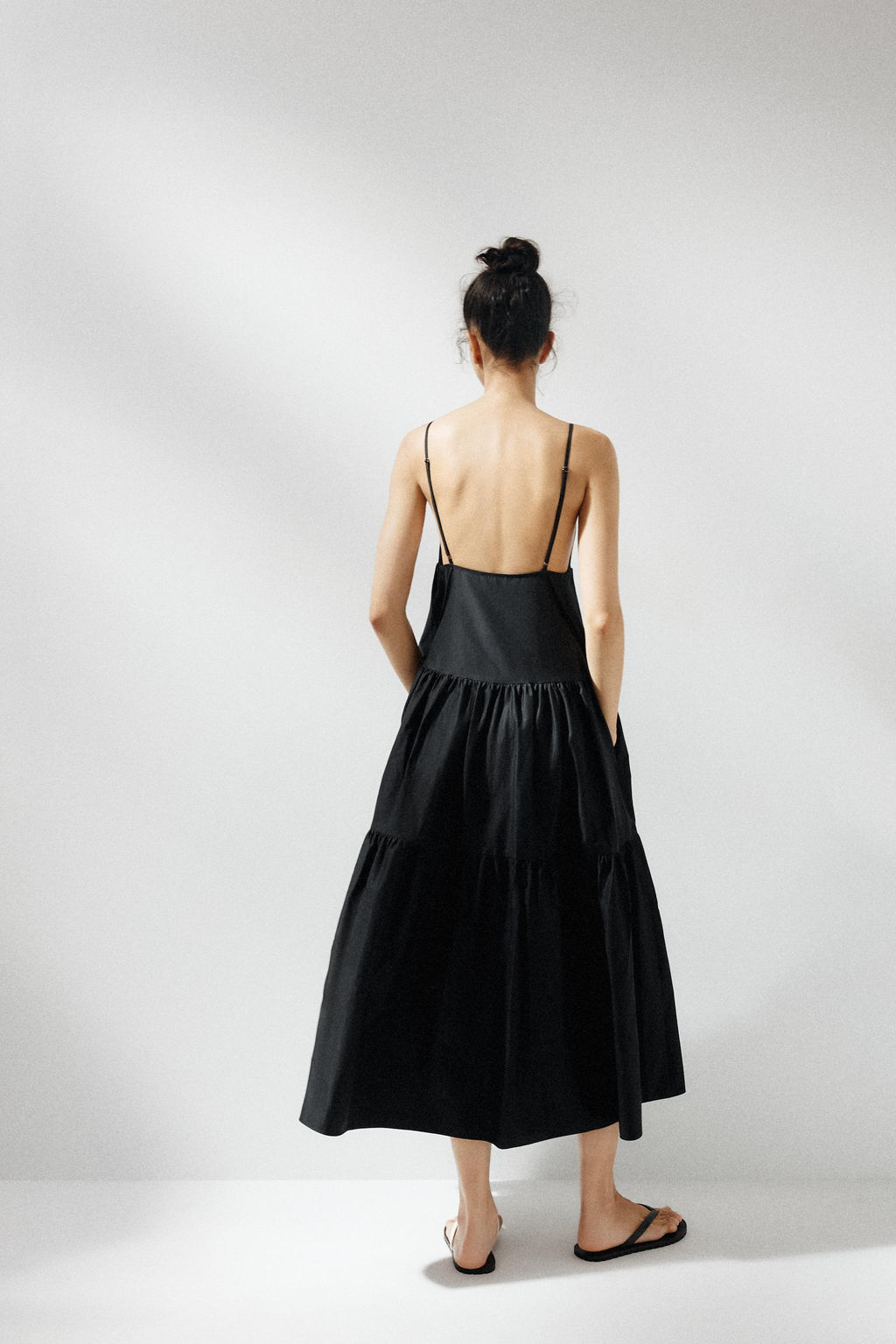 PANELLED MIDI DRESS - Zara фото 17