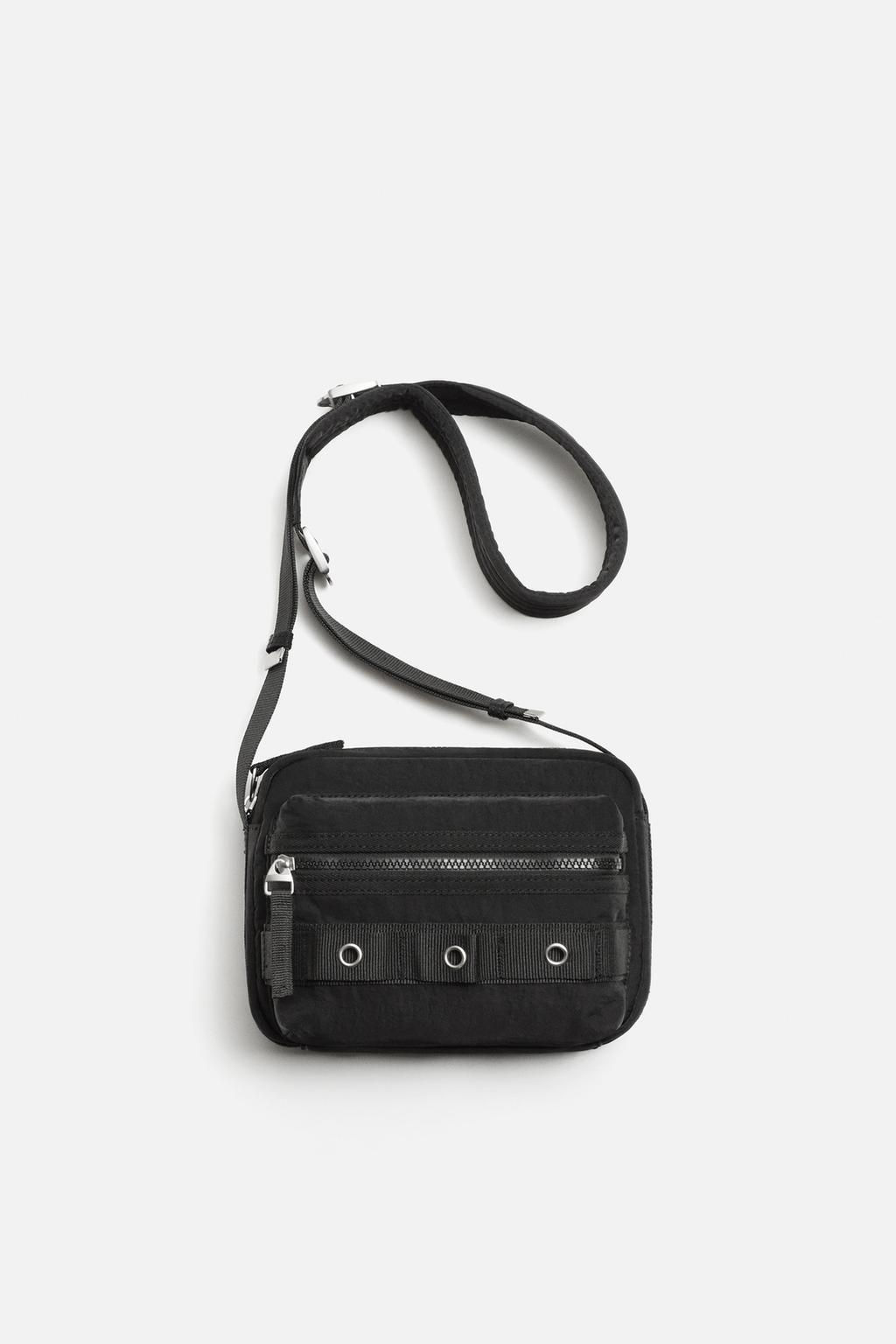 NYLON CROSSBODY BAG - Zara фото 3