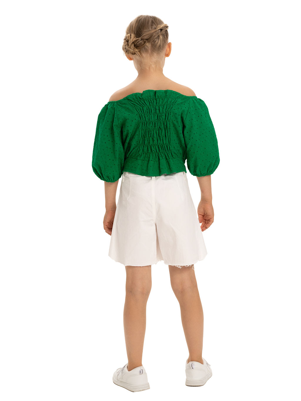 Блузка для девочки О56428 - Карамелли фото 2