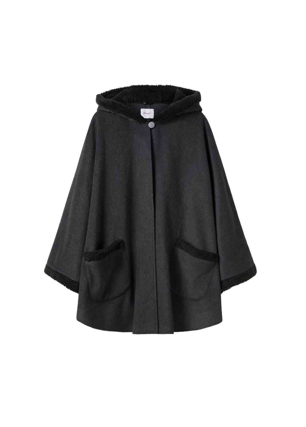 Накидка, цвета антрацита - Sheego фото 2