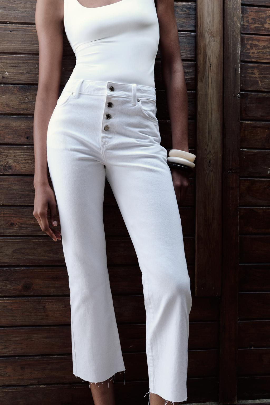 POLYAMIDE TOP WITH WIDE STRAPS - Zara фото 42