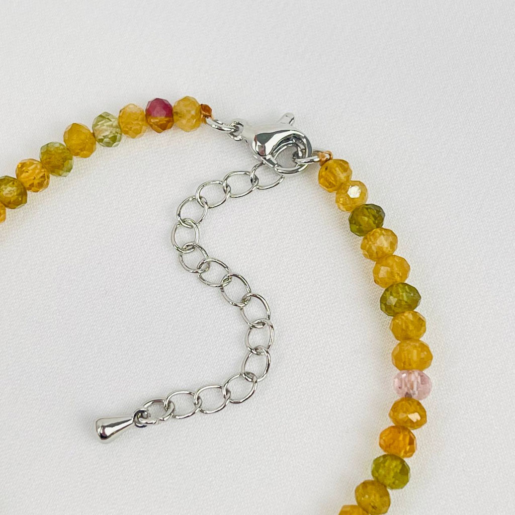 Браслет из Турмалина микс 18 см +