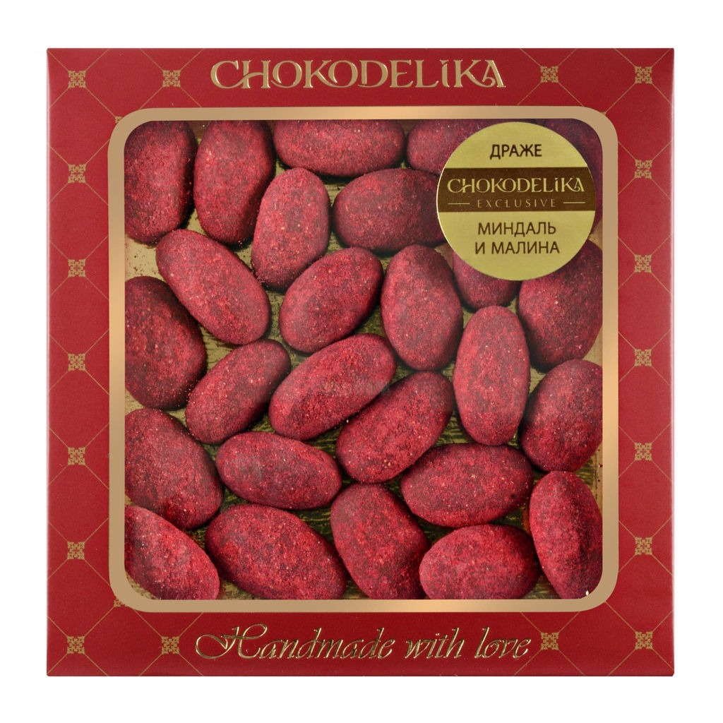 Драже Миндаль и малина 90 гр