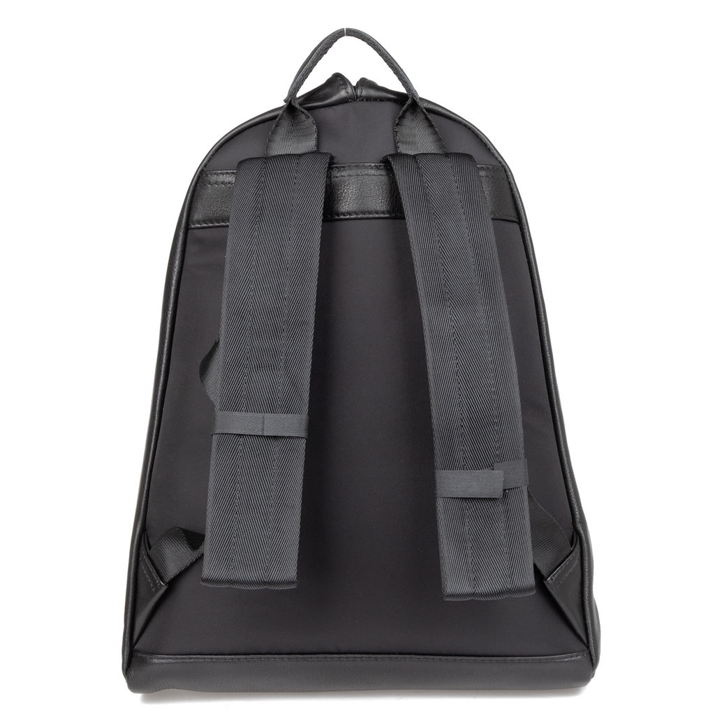8003-97 black, мужской кожаный рюкзак Barcelo Biagi
