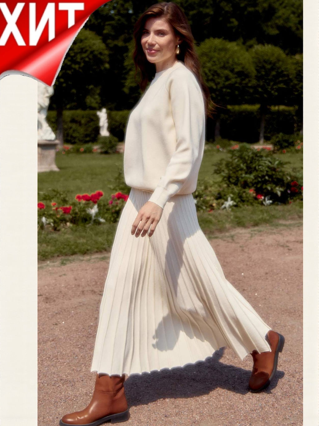 Юбка P522-0254 milk