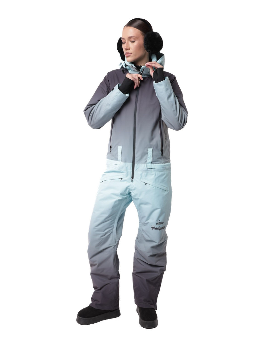 Комбинезон BB-0550 Мятно-серый