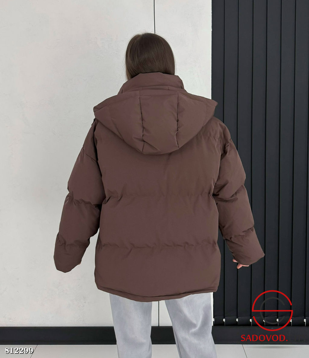 Куртка женская для зимы с капюшоном - Bruno фото 6