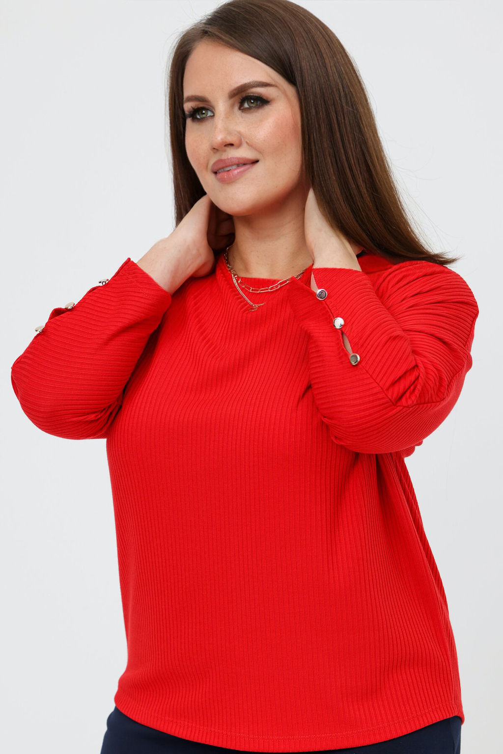 Блузка женская 4235/08/Винный - Rise фото 10