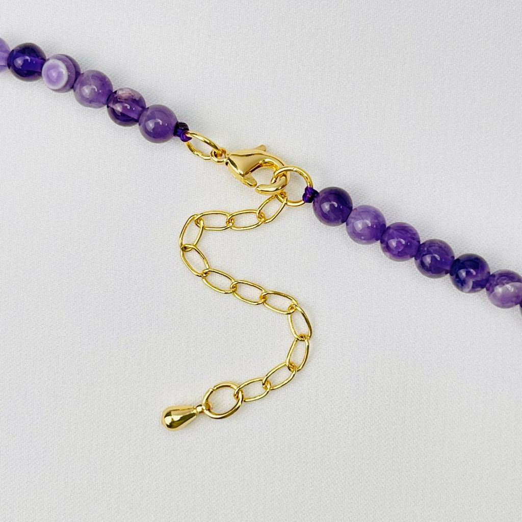 Колье из Аметиста