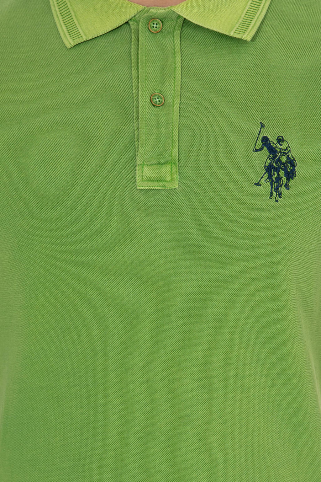 Мужская зеленая базовая футболка Неожиданная скидка в корзине - U.s. polo assn фото 6