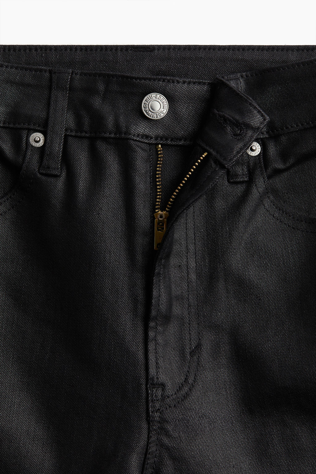 Slim Straight High Jeans - H&m фото 10