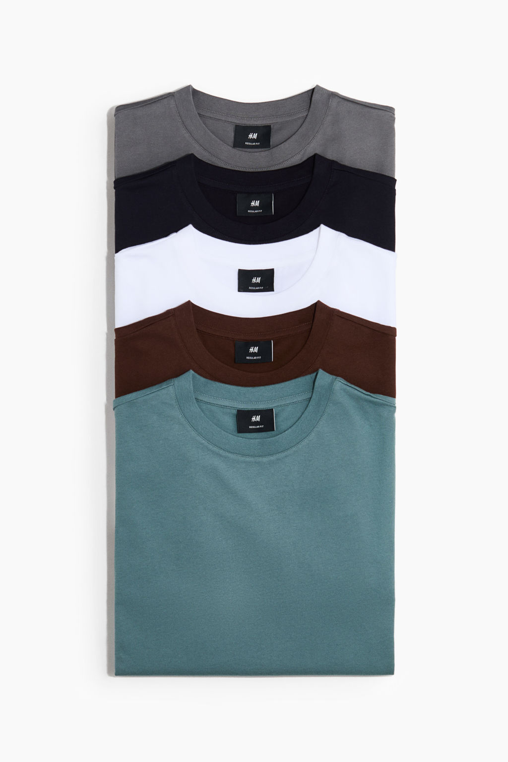 Pack de 5 camisetas Regular Fit - H&m фото 11