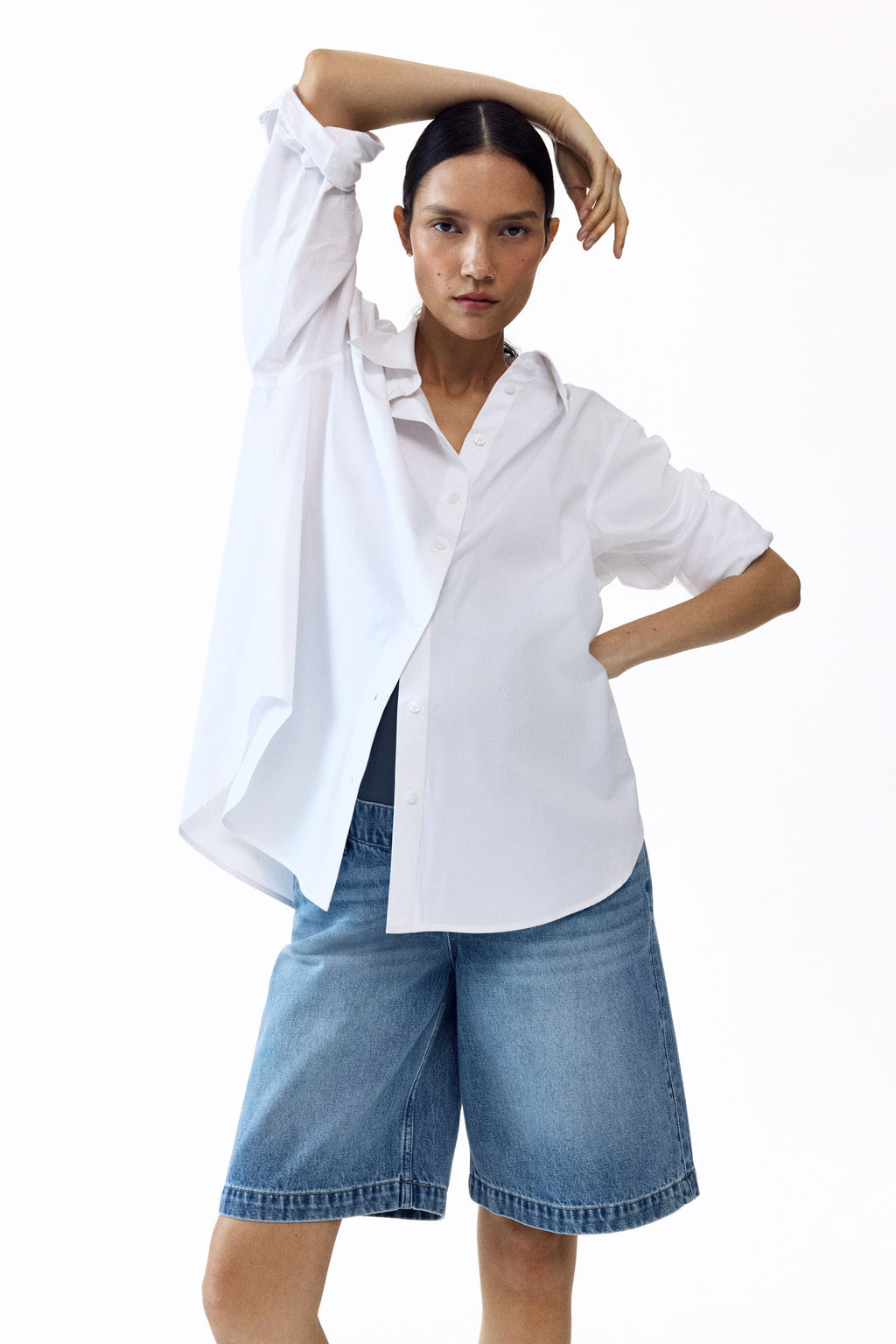 MAMA Bermudas en denim - H&m фото 3