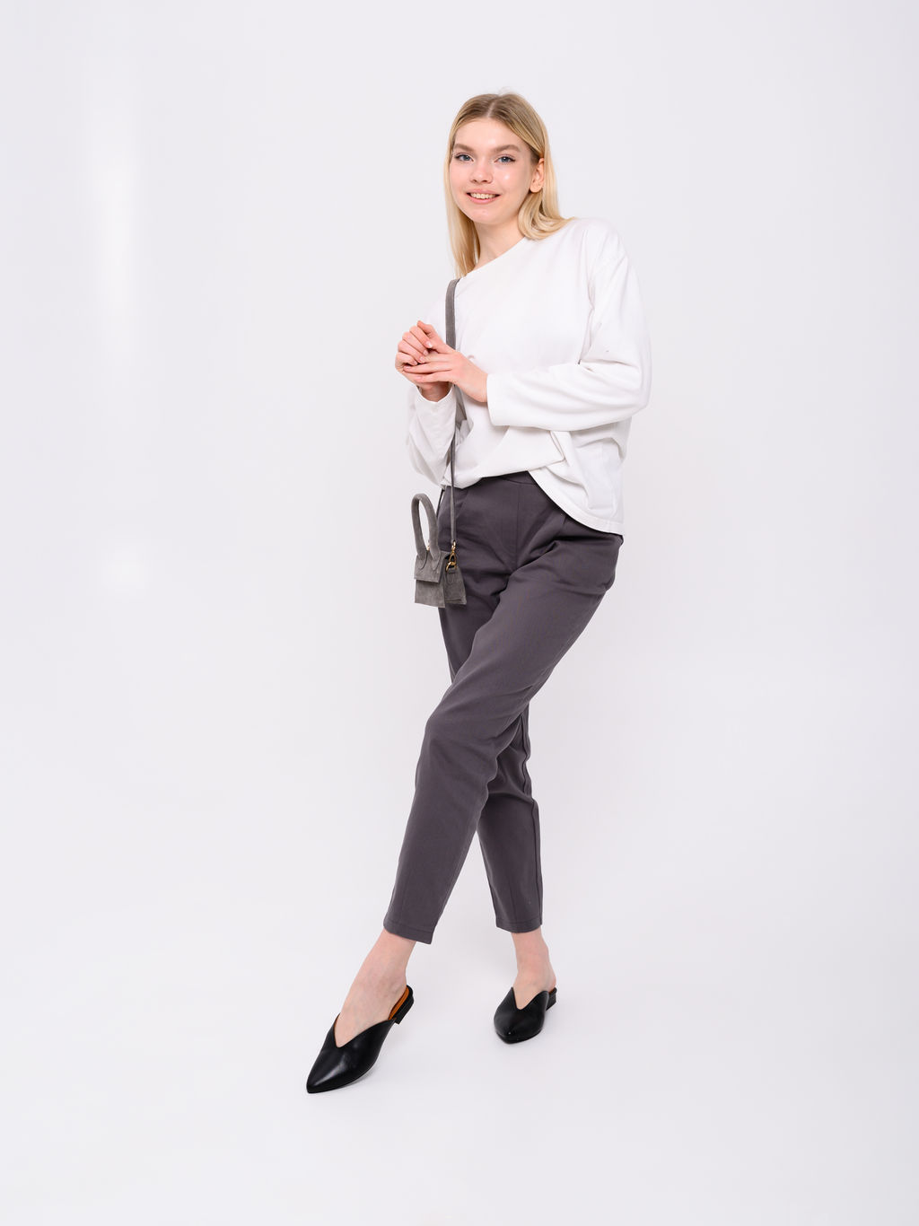 Мюли 1001.34104bl.Черный стар