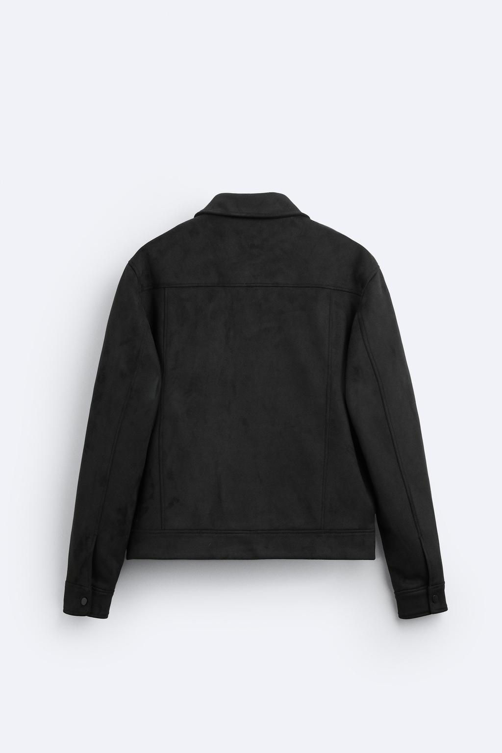 FAUX SUEDE JACKET - Zara фото 17