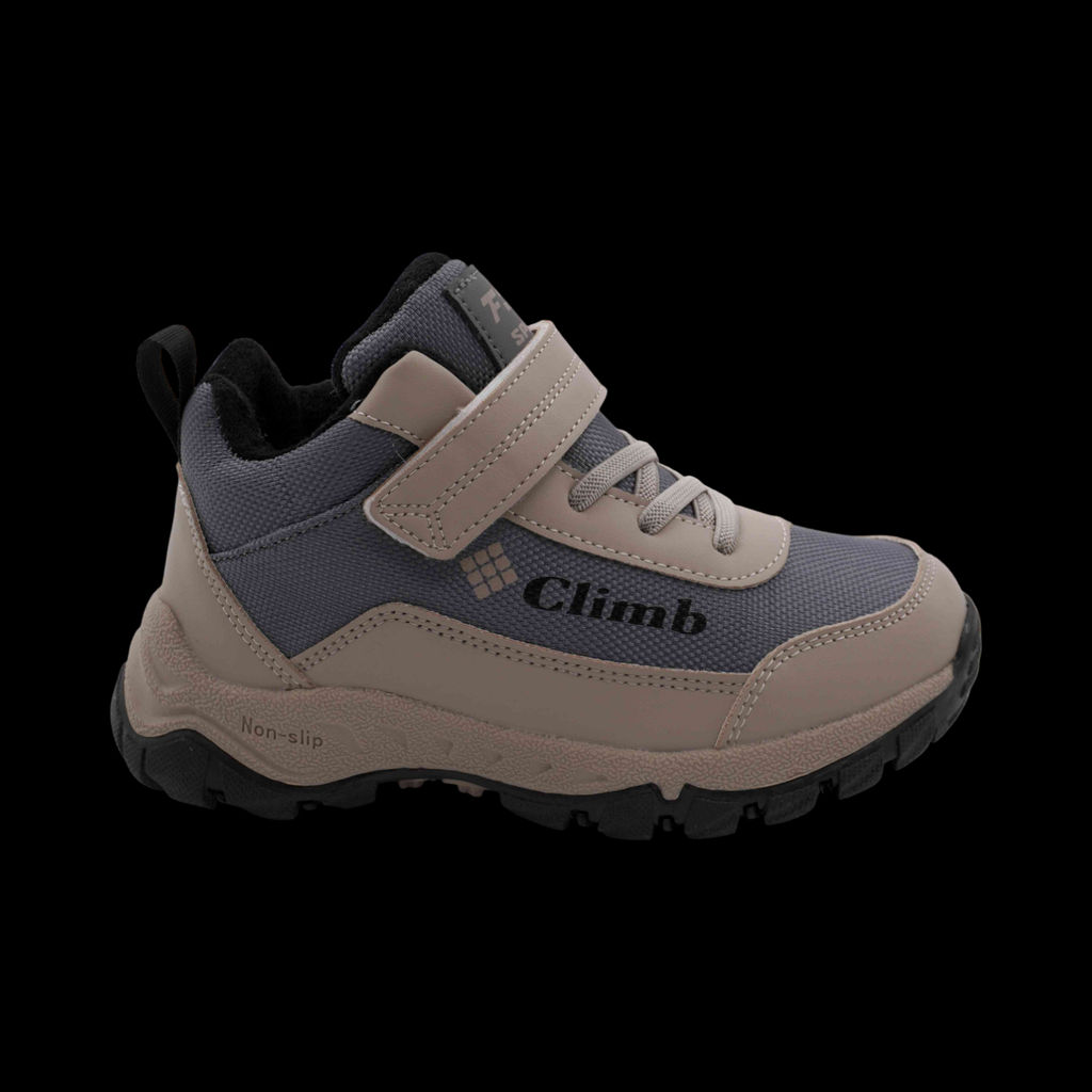 Ботинки мембранные на меху А8866-11 серо бежевые