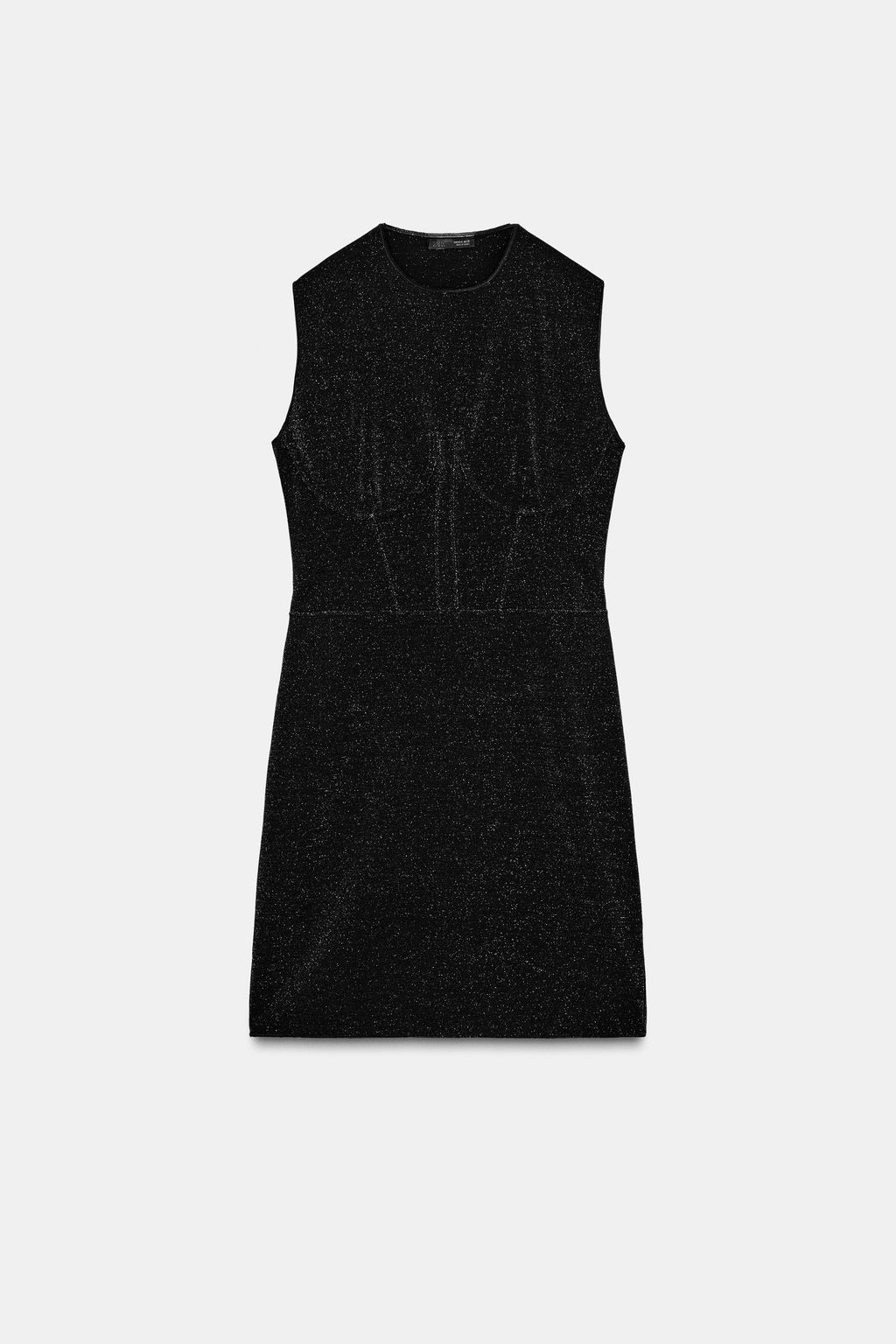 SHINY STRETCH SHORT DRESS - Zara фото 5