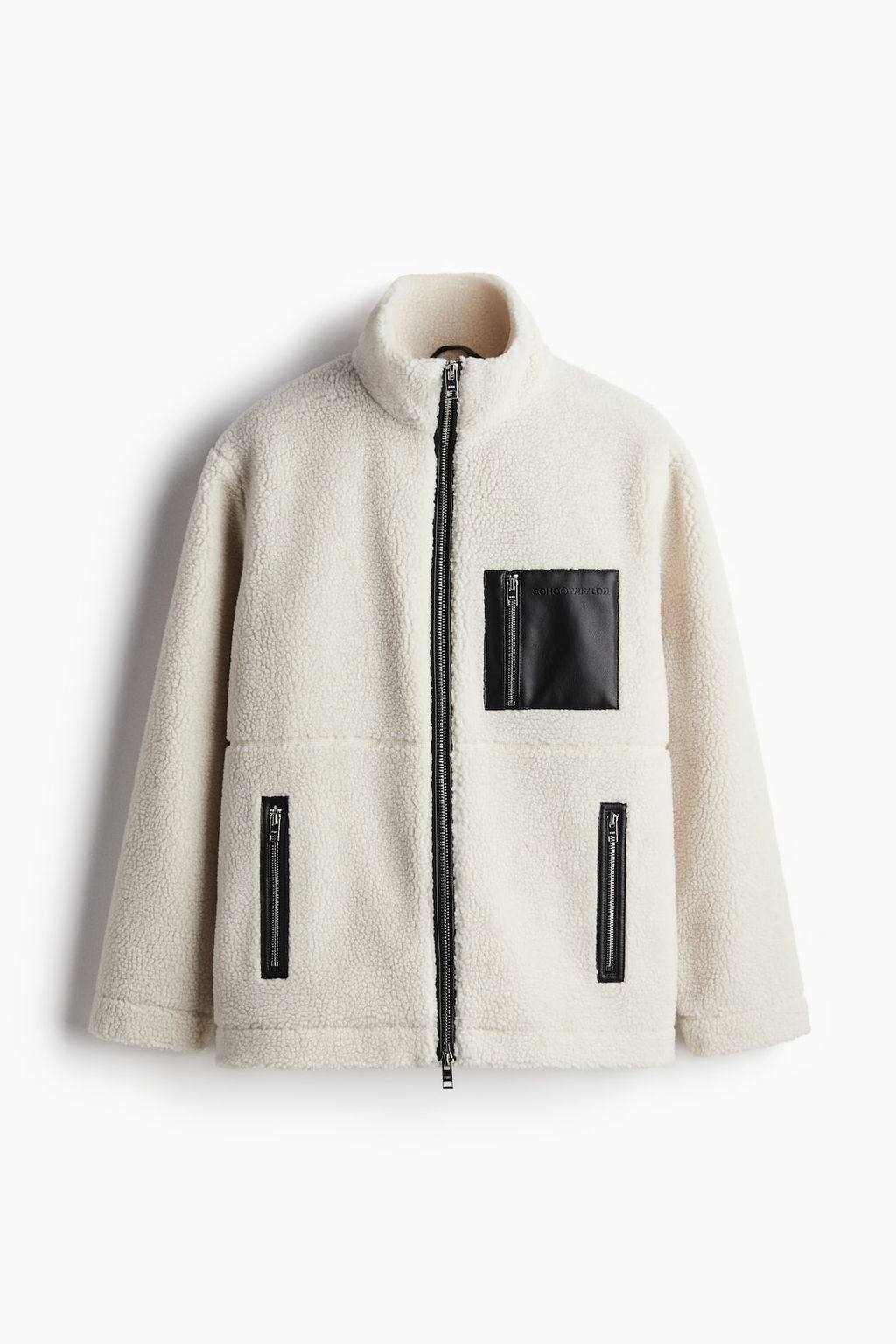 Chaqueta de borreguito Loose Fit - H&m фото 6