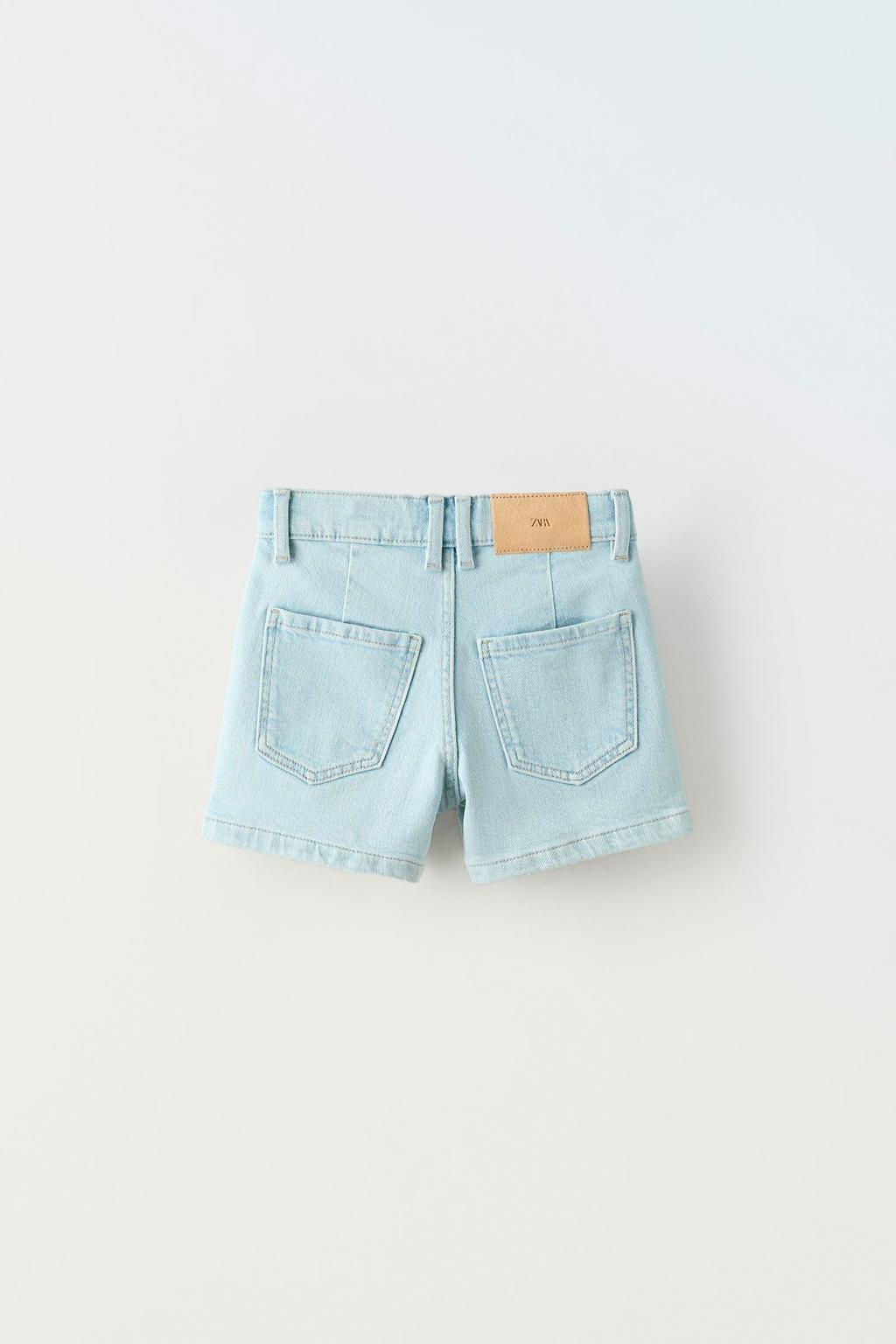 YUKSEK BEL DENIM BERMUDA SORT - Zara фото 4