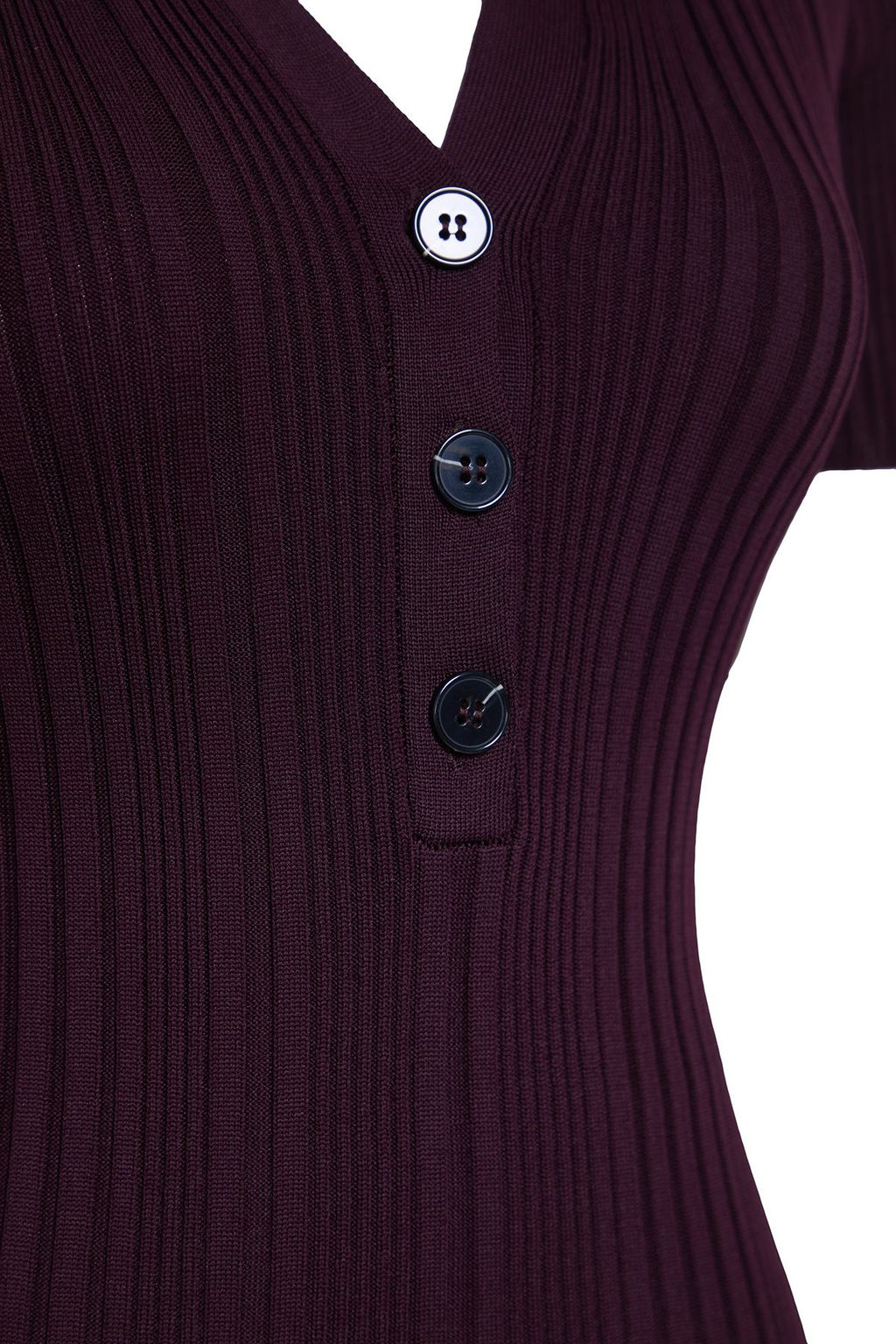 TRENDYOLMILLA Lacivert Maxi Triko Polo Yaka Elbise TWOSS24EL00282 фото 20