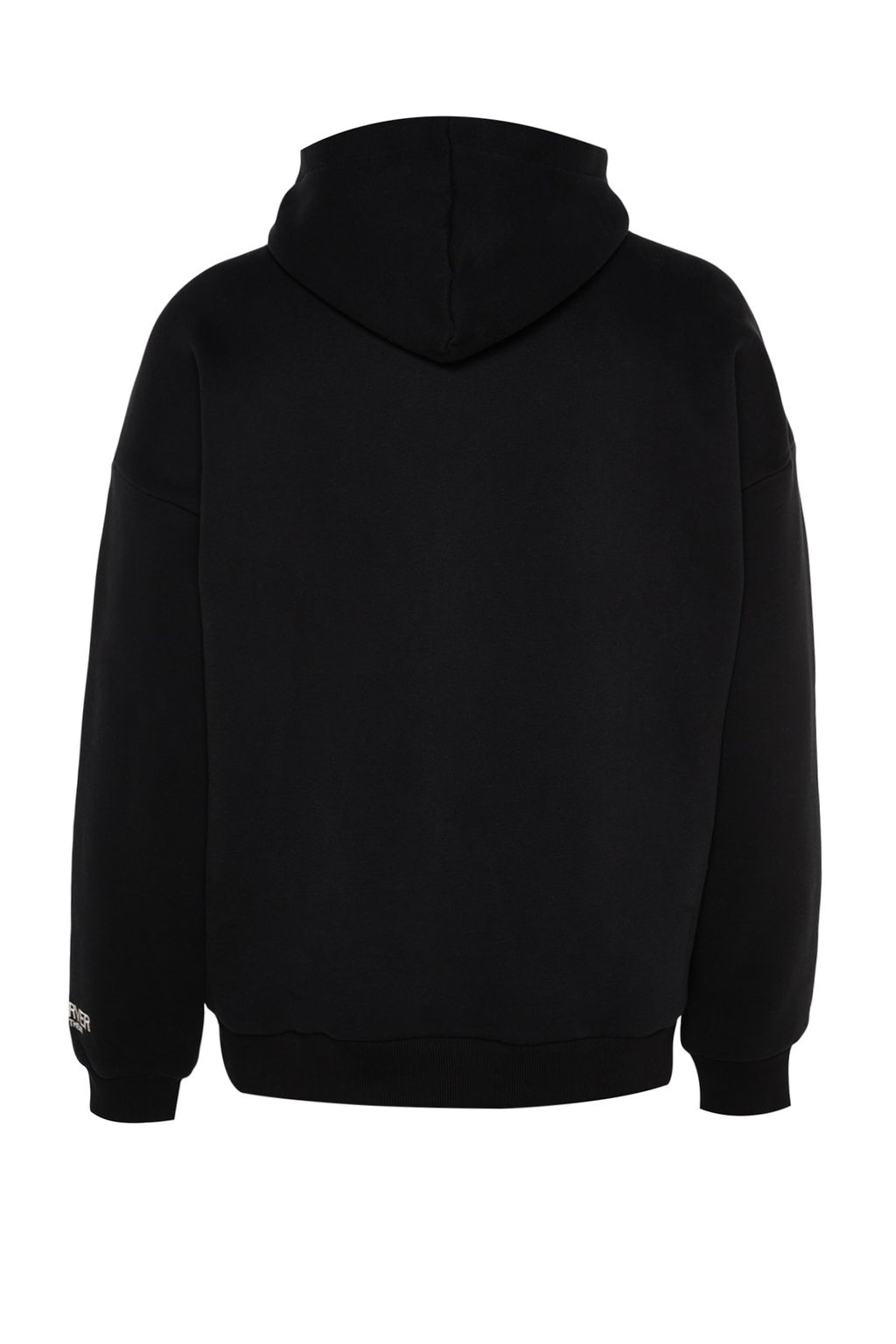 TRENDYOL MAN Siyah Kapusonlu Oversize/Genis Kesim Nak?sl? Etiketli Yumusak Kumas Sweatshirt TMNAW24SW00031 - Trendyolmilla фото 12