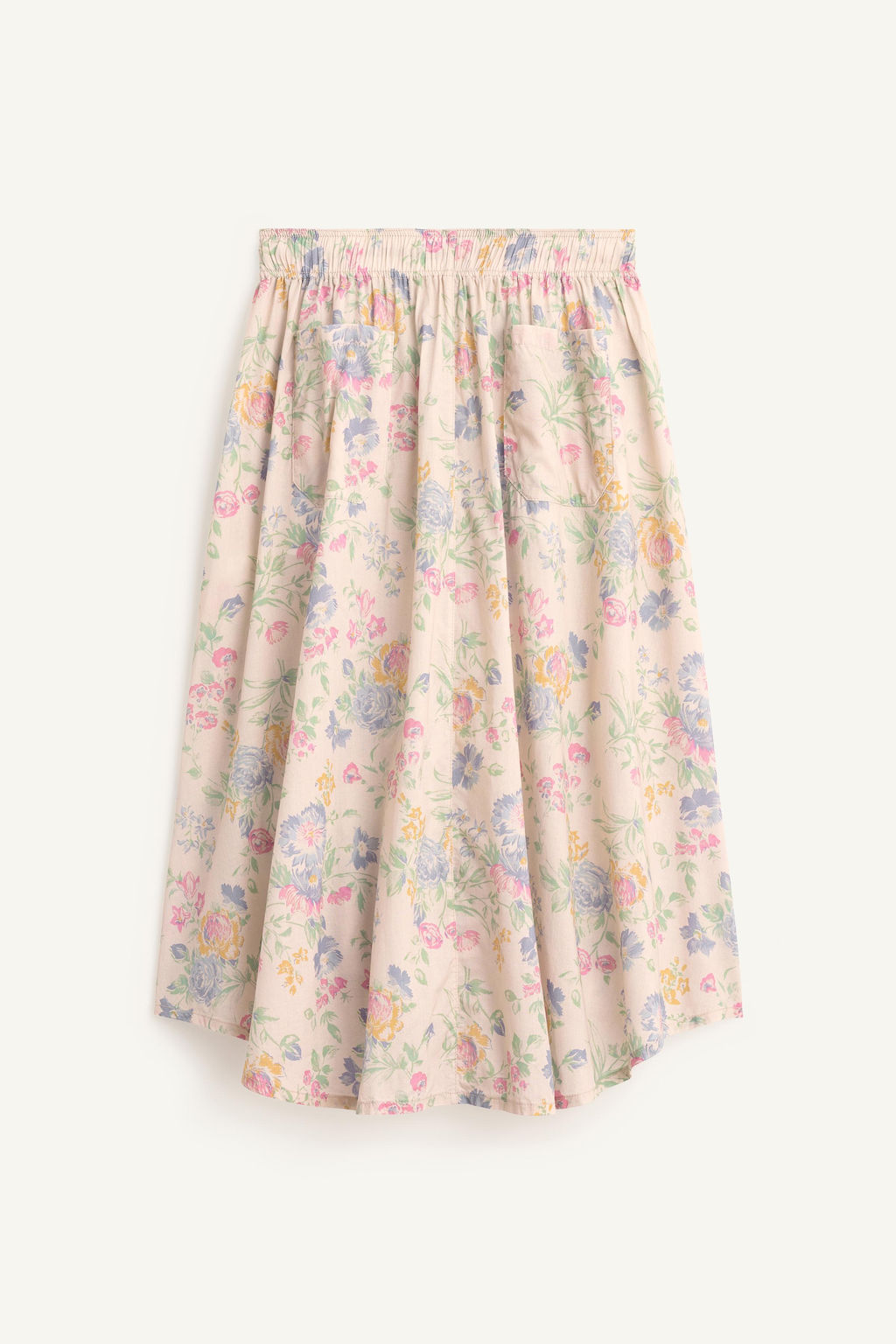 FLWRS SKRT CTTN / Crudo medio - Zara фото 6