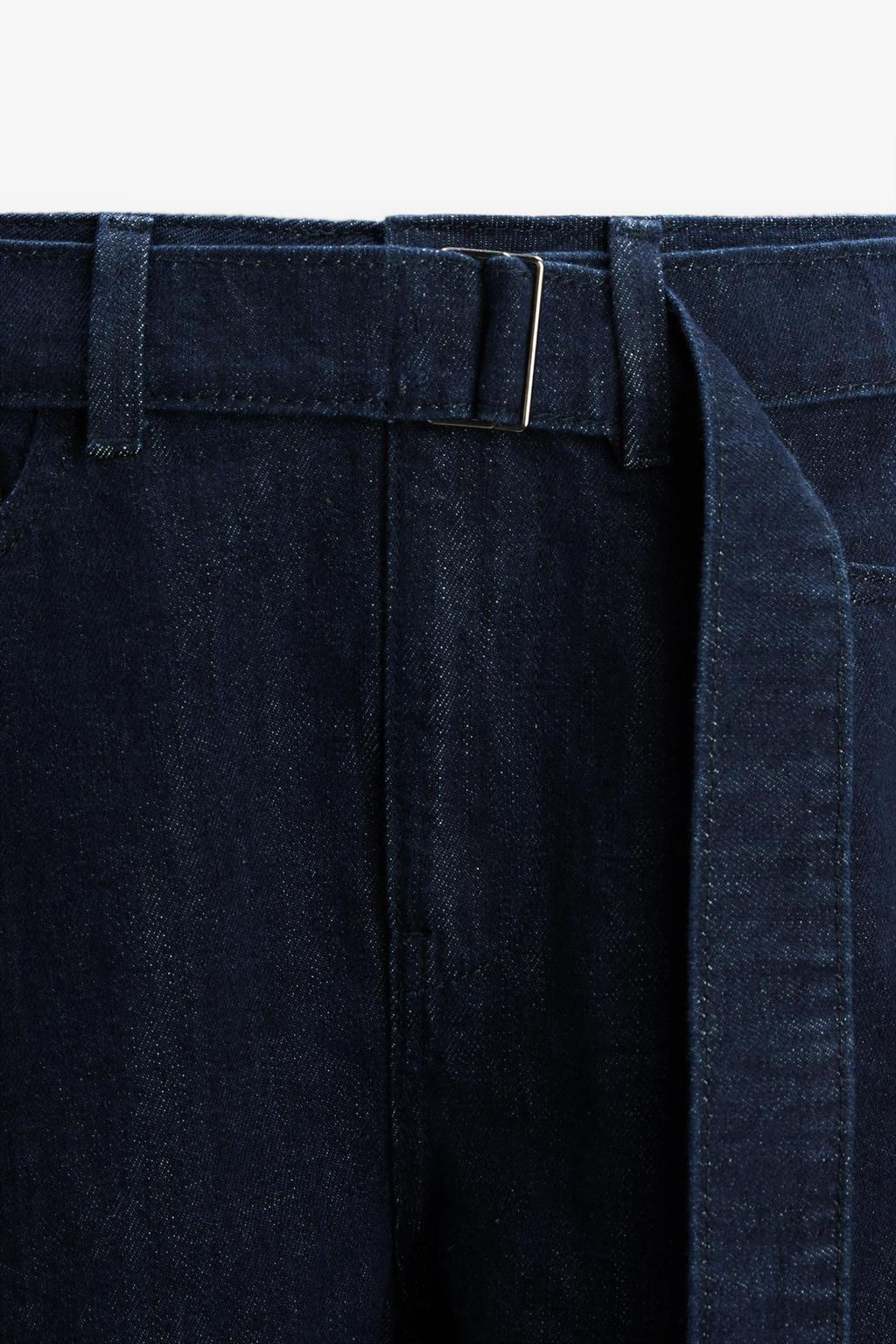 ZW COLLECTION STRAIGHT-LEG MID-RISE JEANS - Zara фото 19