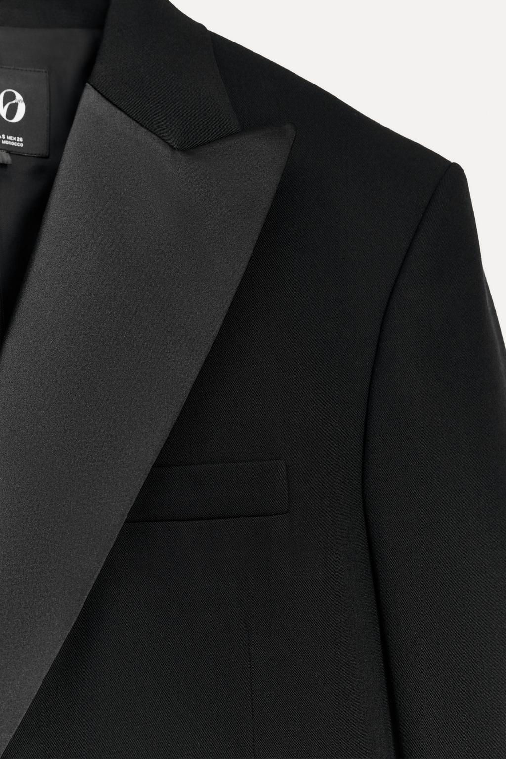 CONTRAST DOUBLE-BREASTED BLAZER 50TH ANNIVERSARY - Zara фото 4