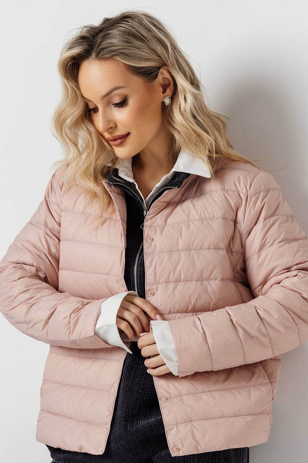 Жакет женский 2007/02/Светло-розовый