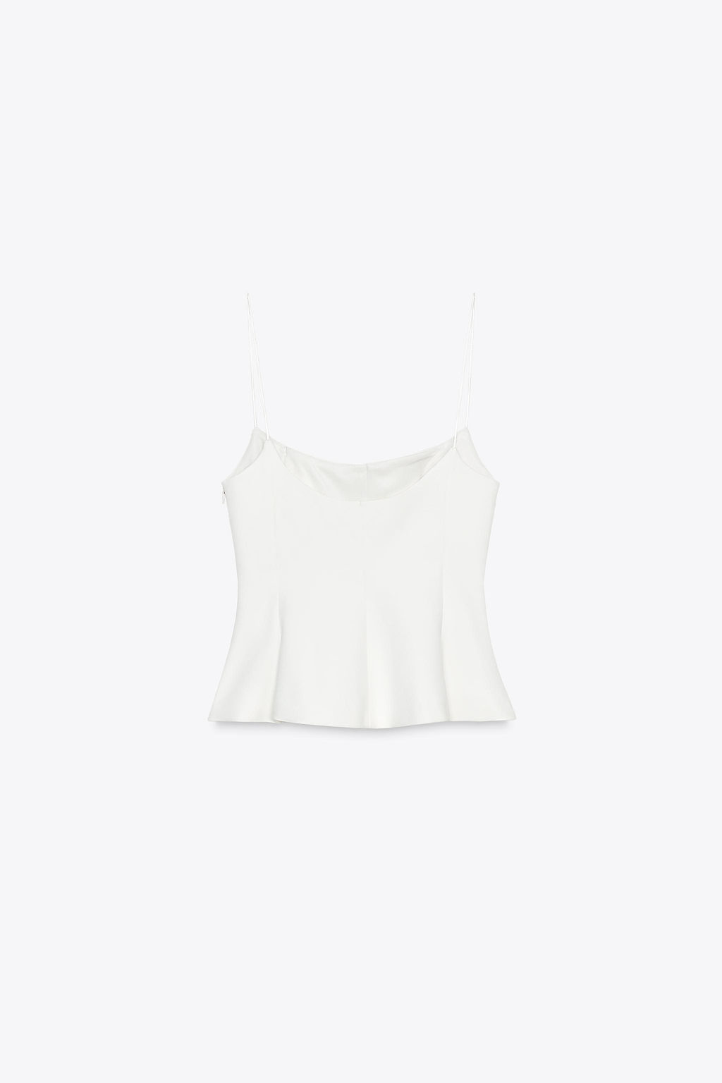 STRETCH PEPLUM TOP - Zara фото 7