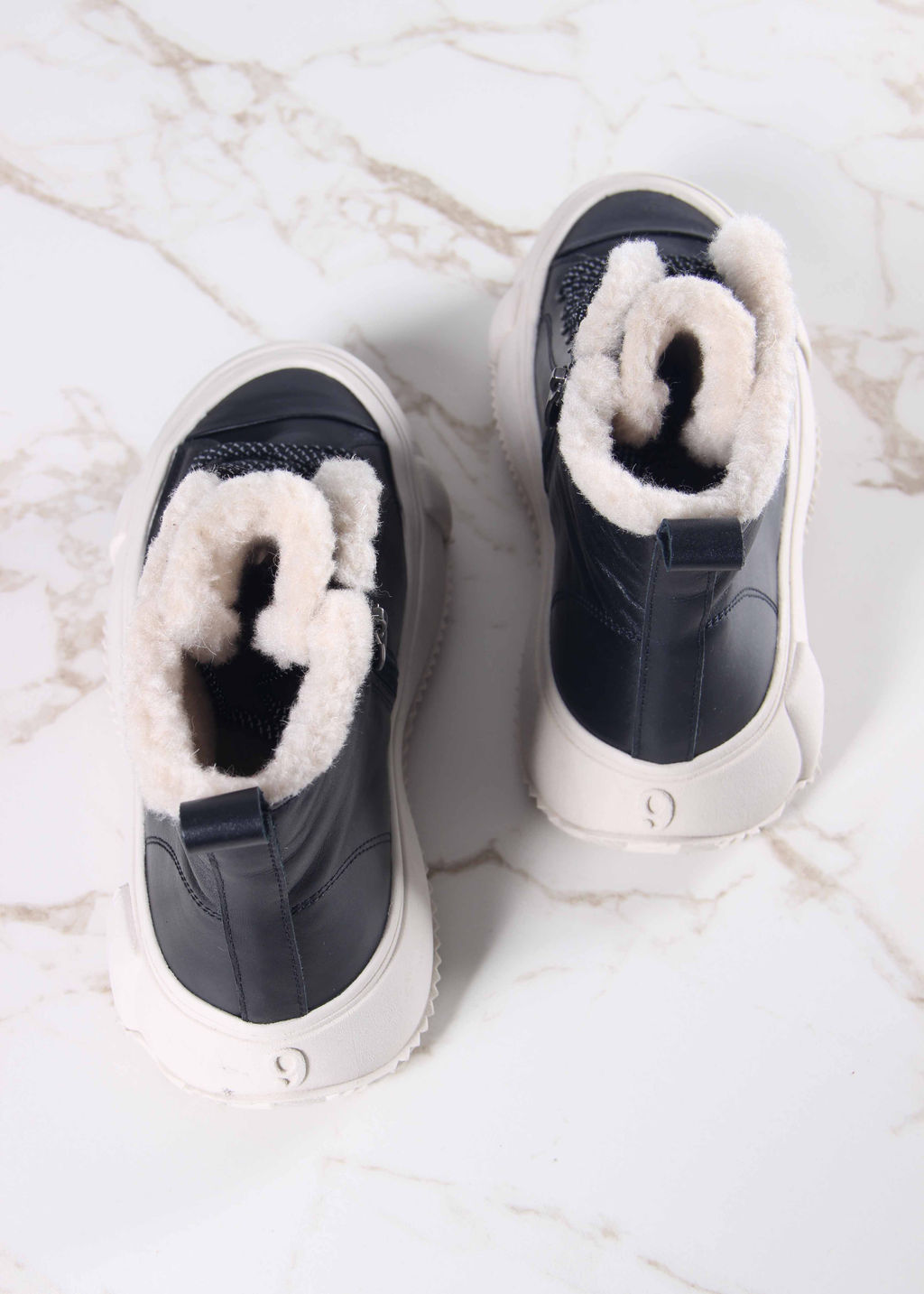 Ботинки 217.PODYUM151be. черный з/Шерсть