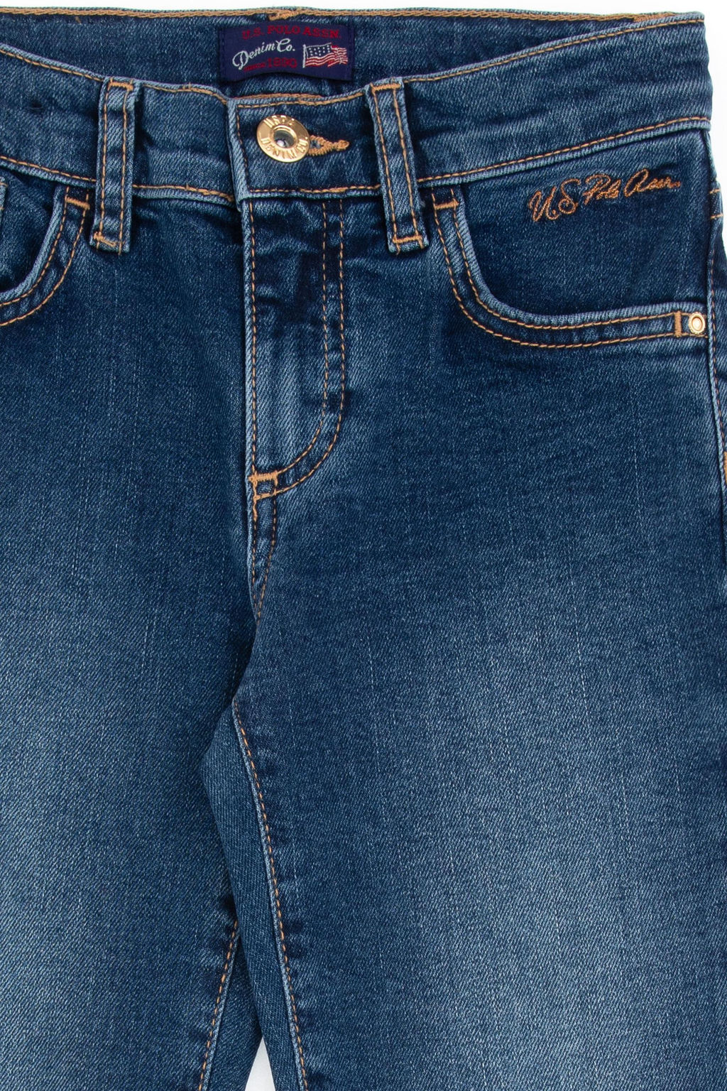 K_z _ocuk Mavi Jean Pantolon - U.s. polo assn фото 4