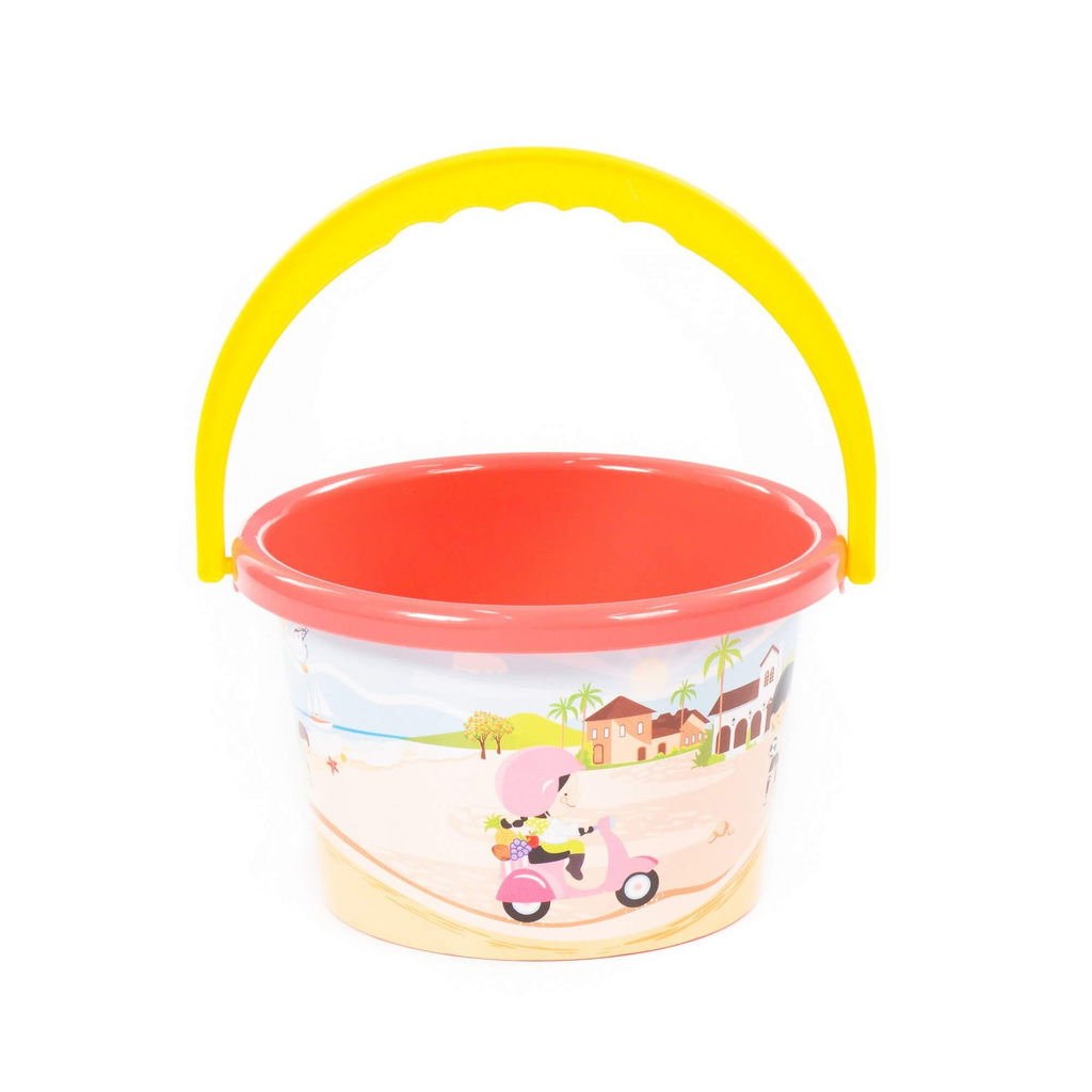 Ведро среднее с наклейкой - Полесье фото 5