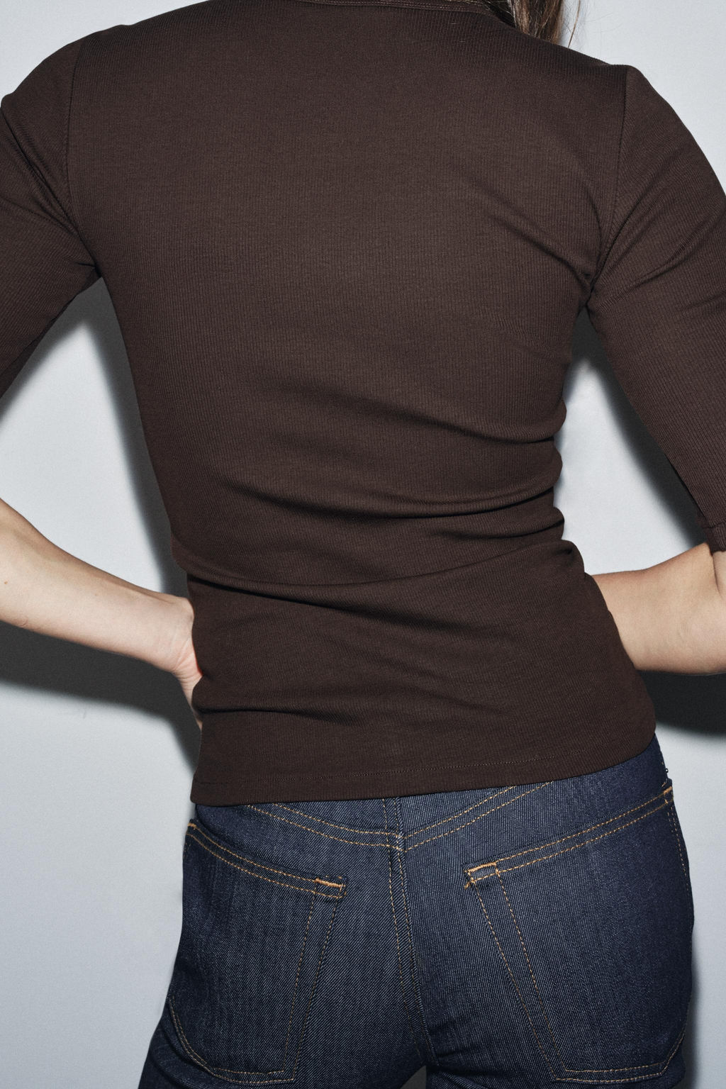 RIB T-SHIRT - Zara фото 2