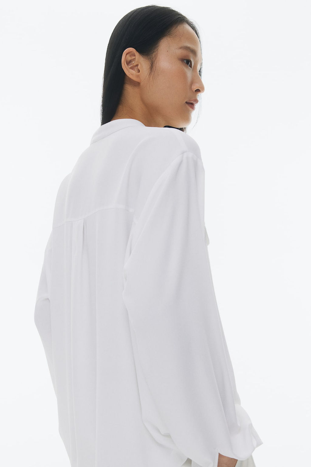 Blusa con cuello mao - H&m фото 3