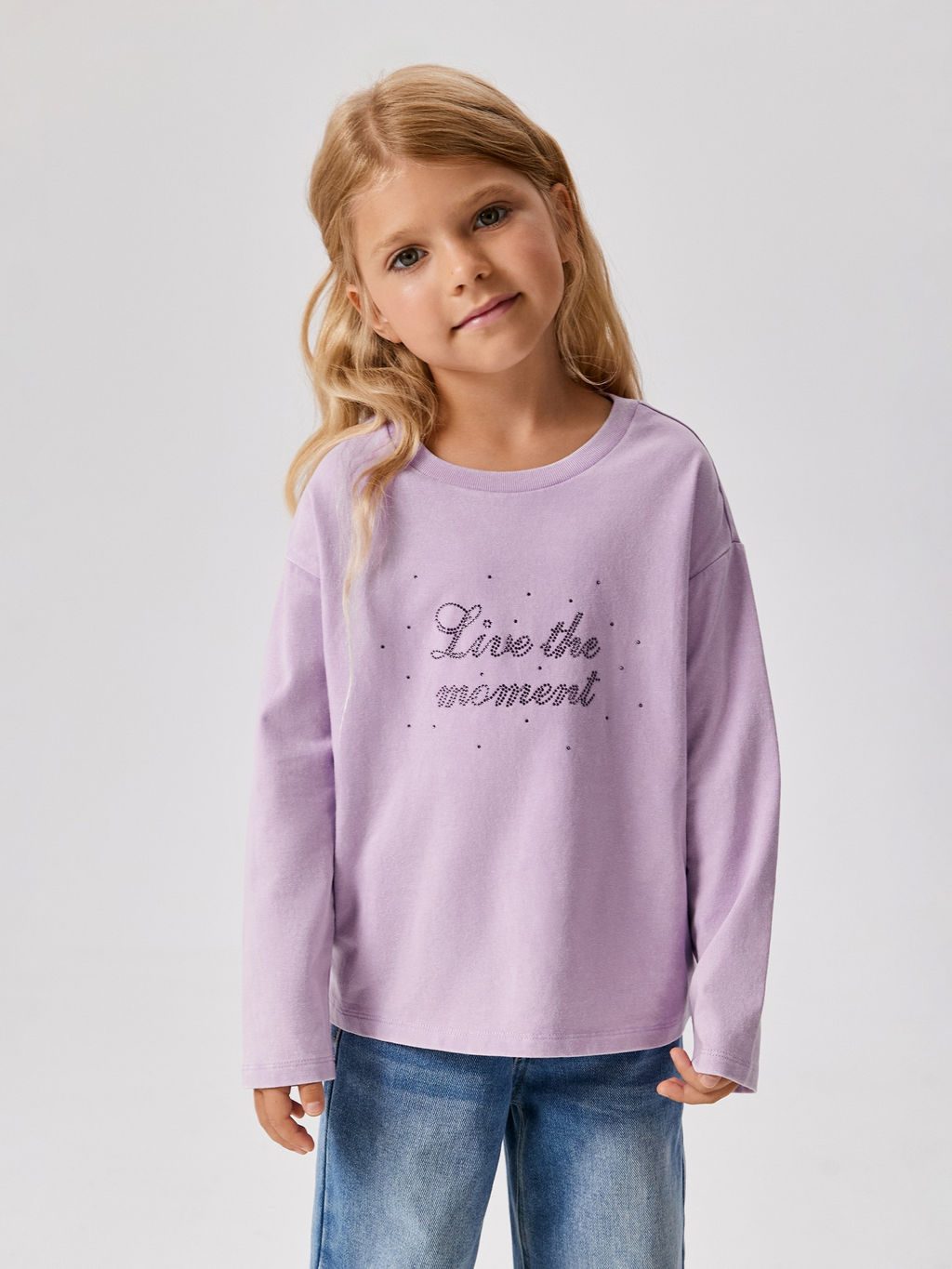 ACOOLA / Джемпер детский для девочек Moroto фиолетовый