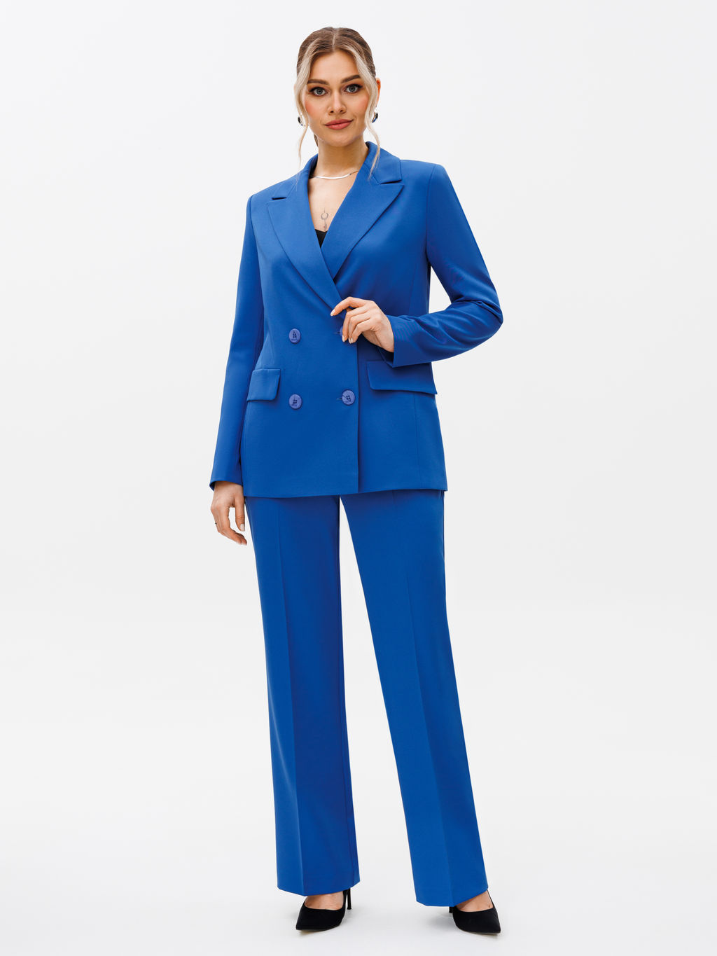 Костюм из жакета и брюк - Gizart фото 19