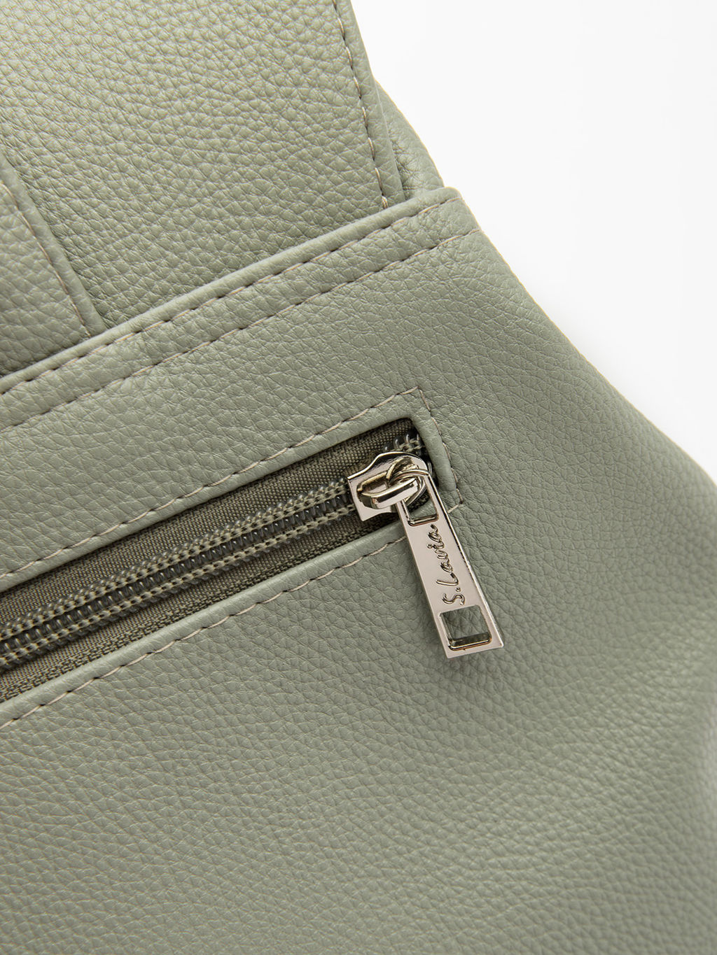 Оливковый рюкзак S.Lavia  фото 6