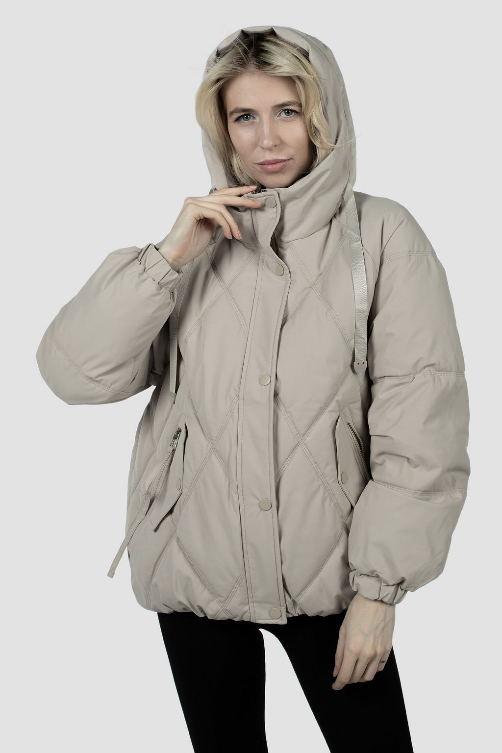 04-3211 Куртка женская демисезонная (Холлофайбер 180) - El podio фото 5